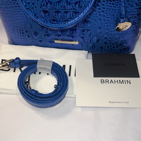 Brahmin Duxbury satchel Cobalt Potion Melbourne - Picture 3 of 6